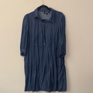 Glamour Women's Blue Midi Dress